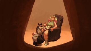 Opossum girl cattitude stacy kitty uwu adventure with Roi