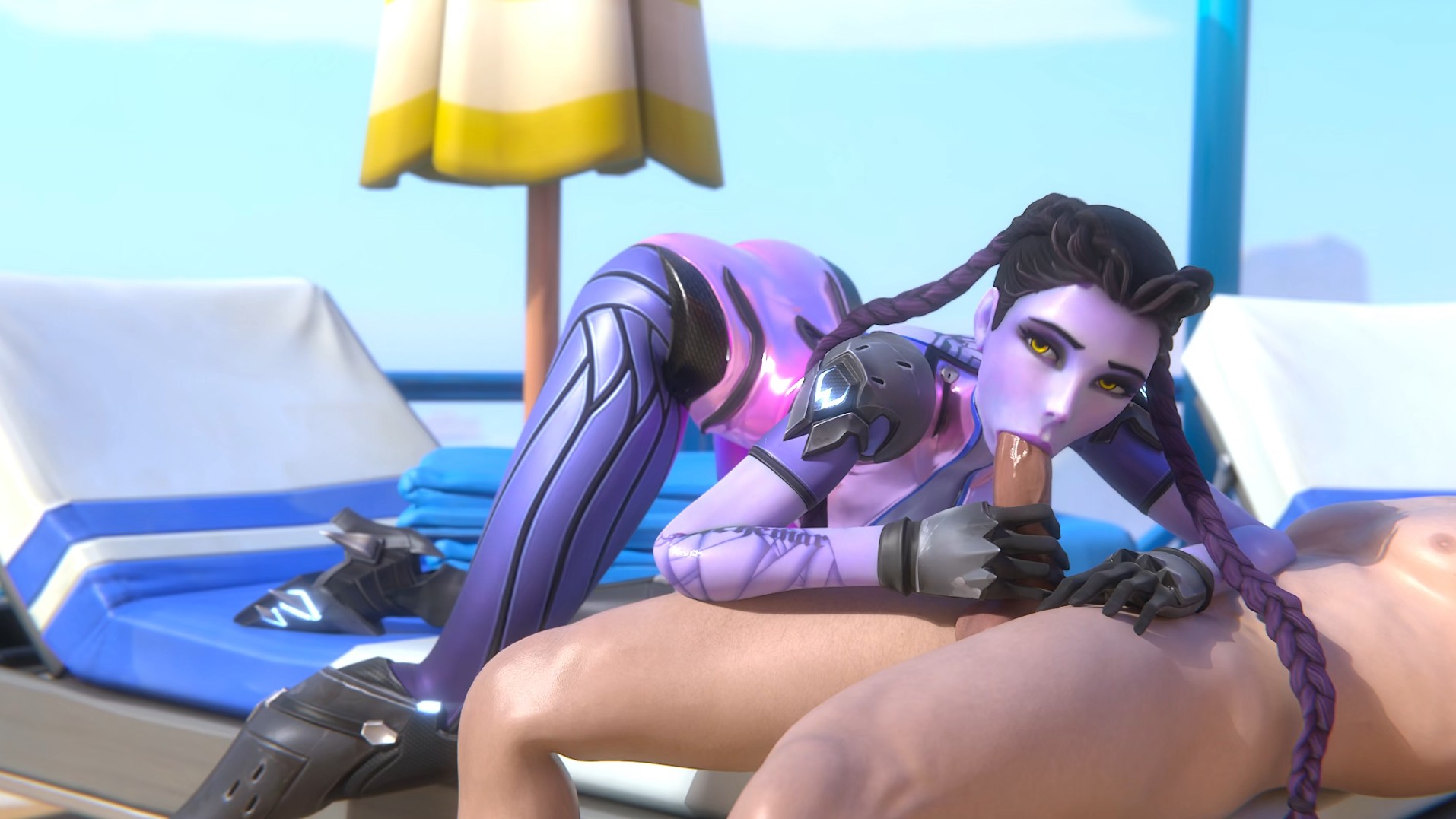 Widowmaker Blowjob Fraxxlr 4k60fps