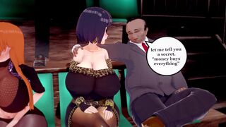 Orihime Inoue & Hinata Hyuga NTR cheering mothers m