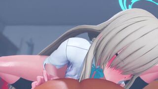 Asuna in Cowgirl Position