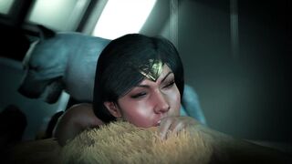 Wonderwoman & Doggos (Front)