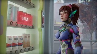 D.va Threesome [Alt] [NO WM] [Aphy3D] [4K] [60FPS]
