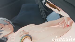 Astra Yao sucks dick after a concert