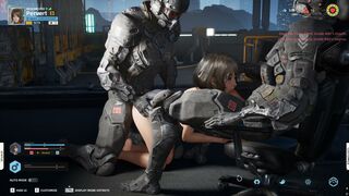 Operation Lovecraft: Adlet gives Dreemur a head while another Dreamur cums in her