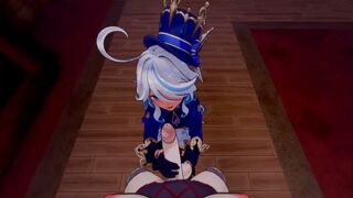 Arlecchino x Furina Futa Taker POV