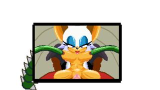 Rouge and Piranha Plant [Nick8000]