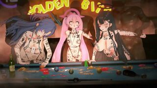 [QOS NTR] Blue Archive - Sexual Transcripts from the Spade Seminar