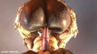 Sangheili x Deathclaw