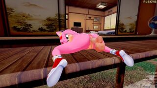 Amy rose gets anal creampie [Sonic] [KK][HorsecockC] - PJSXYB