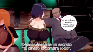 Orihime Inoue & Hinata Hyuga NTR cheering mothers (sub español)