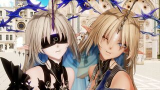 [MMD Wuwa]Fleurdelys&Leviathan Ai-Ho-Dancehole