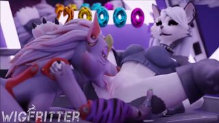 Roxanne wolf Licks loona's pussy Pov