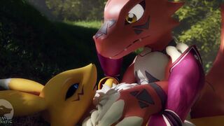 Guilmon Loves Renamon POV