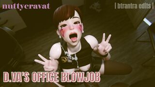 D.Va's Office BJ (No Slap) [120fps]