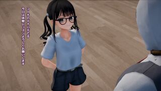 [Maloxx] A story about ejaculating during a trial lesson at penis school