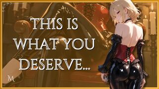 Mistress Kat punishes the peeking slave - Femdom Humiliation JOI