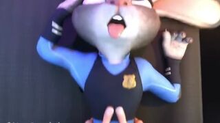 Judy Hopps laying back POV