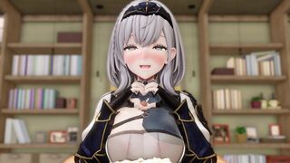 Shirogane Noel Paizuri [Clothed] [89189]