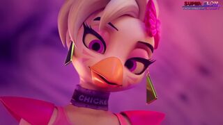 Glamrock Chica & Roxanne Wolf [Super Elon]