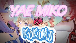 Yae Miko vs Kokomi HMV[CROOVE] - crushy!