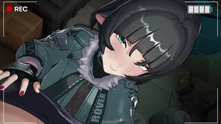 Jane Doe gets her ass stretched