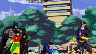 MUGEN Batgirl VS Starfire