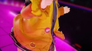 MMD BASS KNIGHT BLOND GIRL (SFW VERSION)