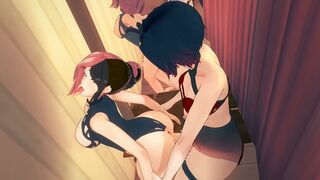 (Dezerbitch) Ruby x Neo - A Messy Fitting