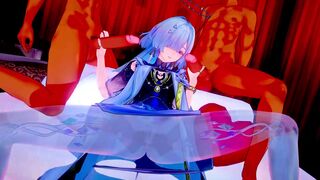 Wuthering Waves - I saw the semen inside Professor Mornye's stomach