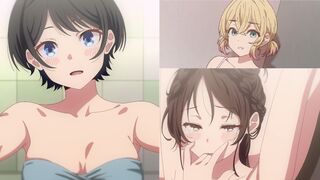 Rent a Girlfriend Mami and Ruka Playing with Mizuhara (Totoyuri)