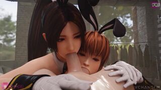 Bunnies, Blowjobs and Ballsucking!