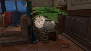 Hilichurl capture Lynette sleeping