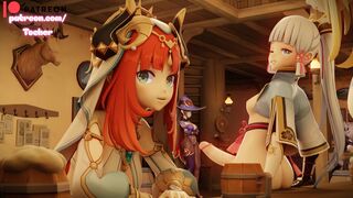 [Tocher] Ayaka x Nilou - Nocturnal Ritual