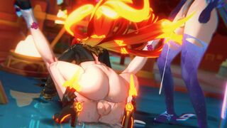 Ayaka × Mavuika & Skirk (Futa)