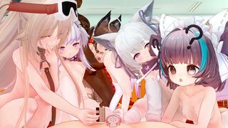 [Blackline]The Commander Sells Out 20 Characters to Satisfy His M Addiction