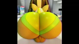 Dog on guy idk im not good with names