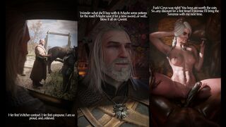 Ciri First Pay Blacked (Comic)