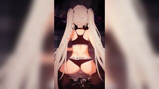 Sparxie riding a black cock + creampie