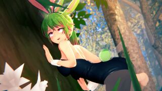 Stepsister bunny cosplay fucked hard from behind