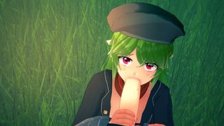 Beat her in a pokemon duel, the bet was more than just money