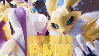 UwU funk - Renamon PMV