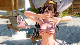 Kongou & Shimakaze - Galaxias! [MMD] Nimo