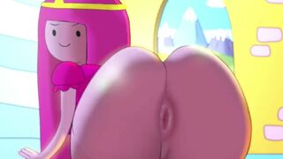 Princess Bubblegum Ass Shaking