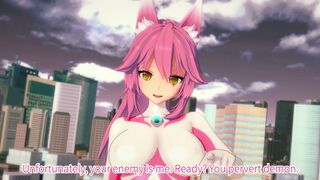 【English】Ultragirl Goddess Daji Public Raping