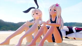 Fleet Girls & Shimakaze - Masked bitcH [MMD] Nimo