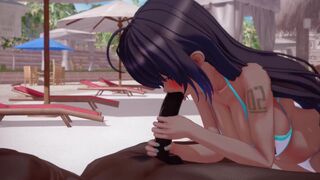 Karin Blue Archive fuck comp