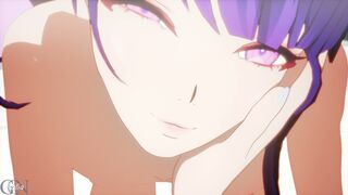 Raiden shogun x Navia by Aoliagon