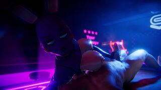 Five nights at Kinksdom - Bonnie Handjob