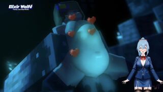 Minecraft Jenny Belle x Warden Vtuber Reaction [ElixirWaifu]