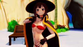 【R-18 MMD】 Megumin - BLACKPINK - WHISTLE